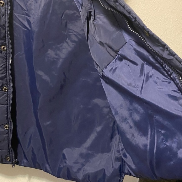 David Taylor Vest Mens Size XL Snaps & Zipper Blue Pockets - Picture 13 of 14